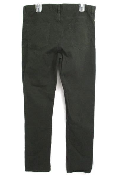 H&M Brown Slim Fit Four Button Close Pants Jeans Stretch Mid Rise Women's Sz 34