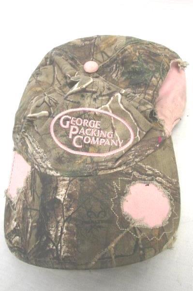 George Packing Co. Pink Camouflage Women's Hat One Size Fits Most