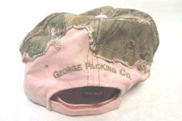 George Packing Co. Pink Camouflage Women's Hat One Size Fits Most