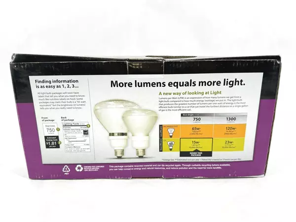 Feit R30 Reflector Conserv Energy 65W No440076 Replacement Light Bulbs 4 Pack