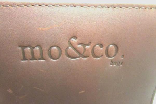 Lot of 2 Clutch Purses By Mo&Co & Unknown Brown Orange Rhinestones Silver