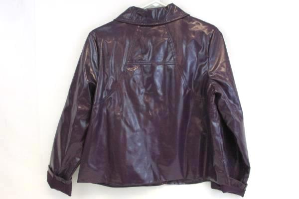 Studio Works Petite Purple Lined Jacket Women's Size PM Casual Career Business