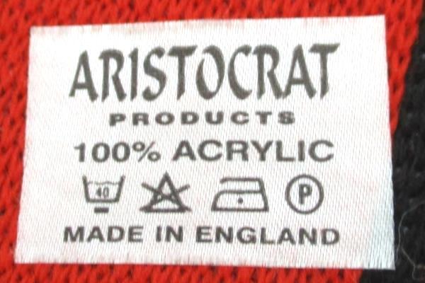 Manchester Reds Knitted Bar Scarf Fringe Pride of the North Football Club