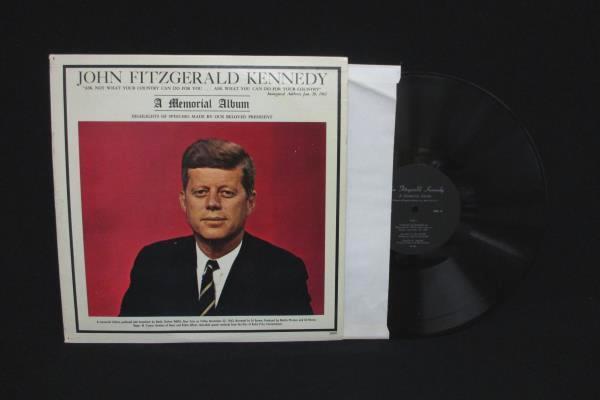 John Fitzgerald Kennedy A Memorial Album Vinyl LP Premier Albums 1963