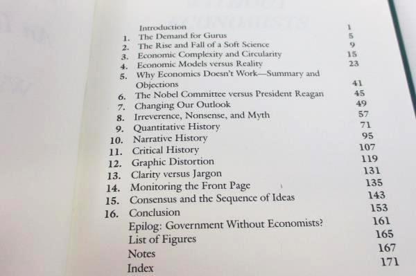 Business Without Economists by William J. Hudson 1987 Hardcover AMACOM