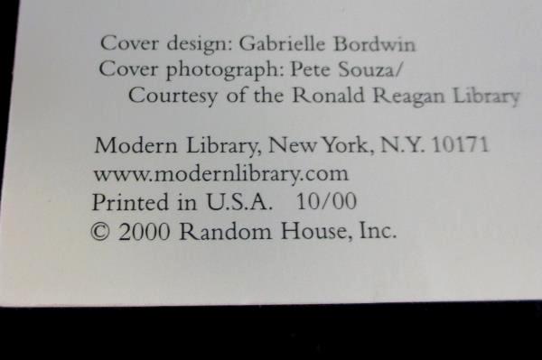 Dutch A Memoir of Ronald Reagan by Edmund Morris 1999 Paperback Modern Library
