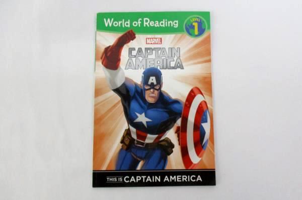 World of Reading This is Captain America: Level 1 Paperback Marvel 2014
