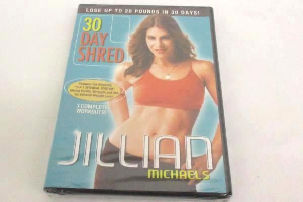 Workout Exercise DVD Jillian Michaels 30 Day Shred Weight Loss DVD