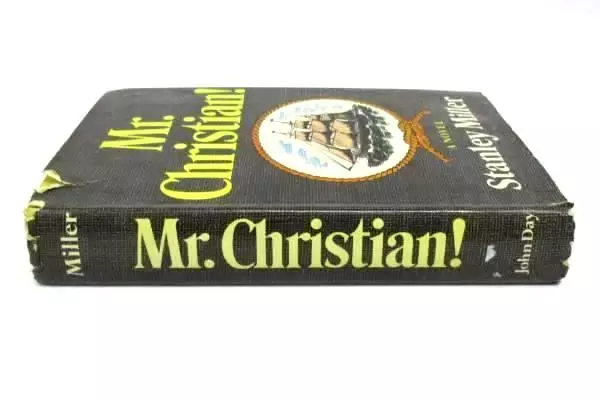 Mr. Christian! A Novel by Stanley Miller 1973, Hardcover w/ Dust Jacket