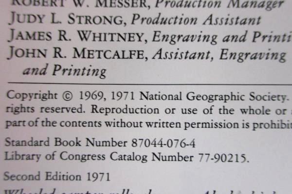 Alaska by Bern Keating Vintage Hardcover 1971 National Geographic Society