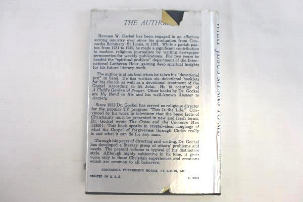 Vintage What Jesus Means To Me by Herman W. Gockel 1966 Concordia