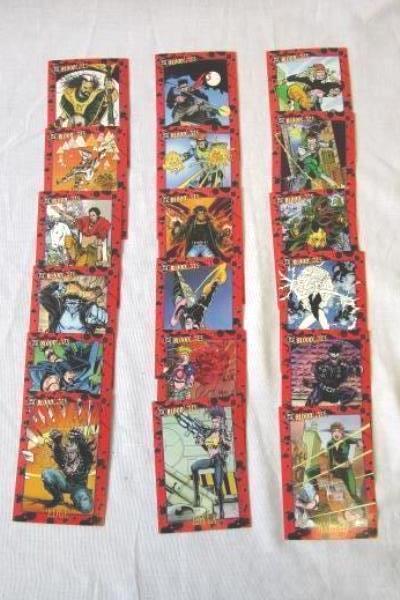 Lot of DC Bloodline Collectible Cards