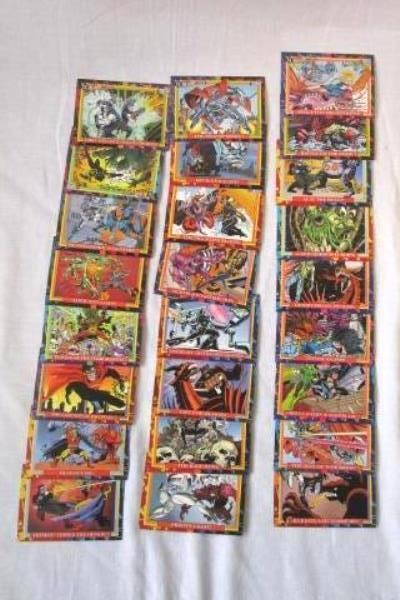 Lot of DC Bloodline Collectible Cards