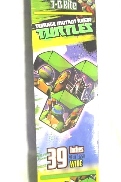 XKites Teenage Mutant Ninga Turtles Tri-Box Kite with Tri-Winder