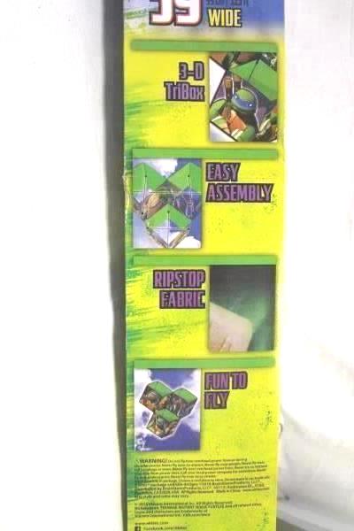XKites Teenage Mutant Ninga Turtles Tri-Box Kite with Tri-Winder