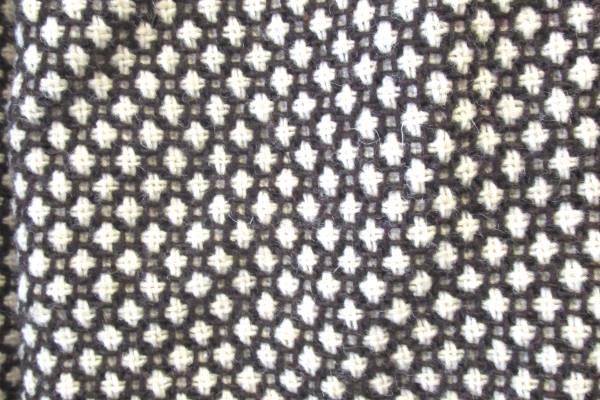 Mossimo Women's Brown & Ivory Coat 49% Wool Size S