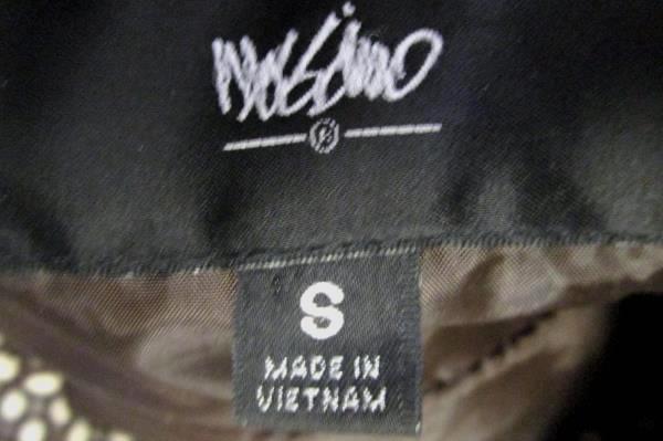 Mossimo Women's Brown & Ivory Coat 49% Wool Size S