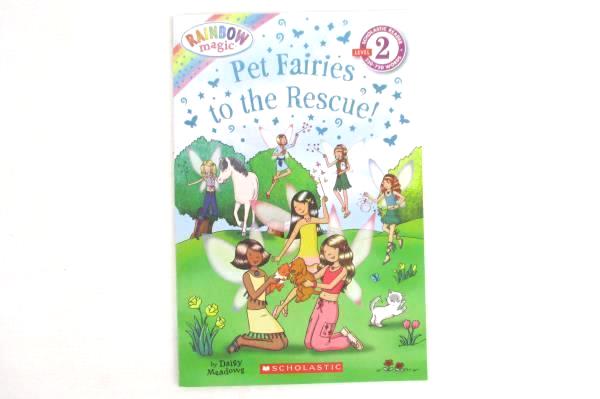 Lot of 3 Rainbow Magic Jewel Fairies Books Amy + India + Pet Fairies