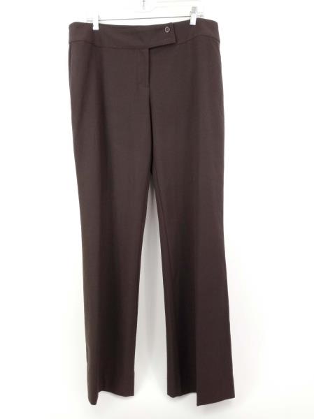 NOEL ASMAR Spa Uniform Bottoms Chocolate Brown Suit Pant "HCP006" NWT Size 14
