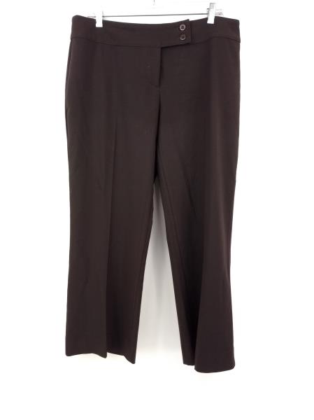 Noel Asmar Spa Uniform Bottoms Chocolate Brown Suit Pant Size 12 26 Inches Long