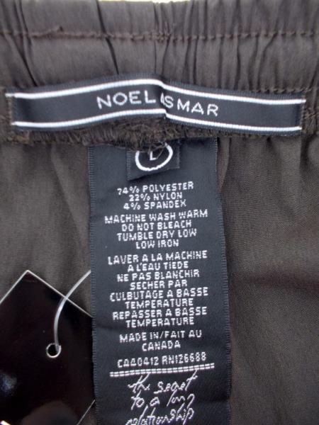 NOEL ASMAR Spa Brown Uniform Bottoms Choc. Pants "NA003DS" NWT Size L Unisex