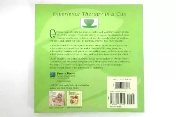 The Book of Green Tea by Diana Rosen 1998 Paperback