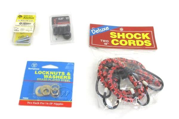 Mixed Lot DIY Tools Hardware Extension Cord Hangers Timer Sander Light Cord