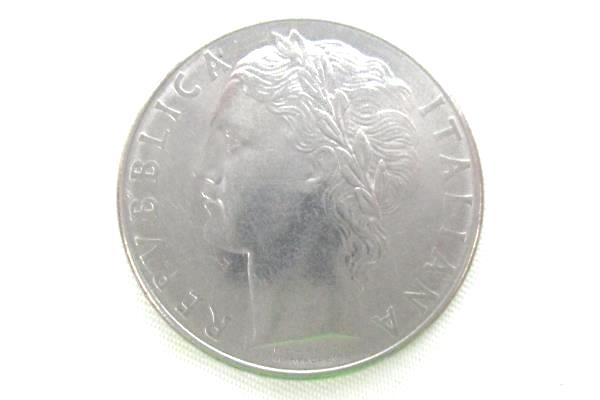 Two 100 Lire Coins From Italy Dated 1957 and 1973