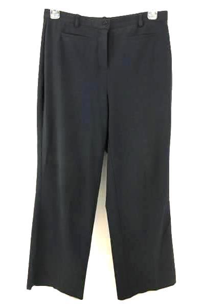 Christopher & Banks Black Pants Slacks Women's Stretch Size Ten Short