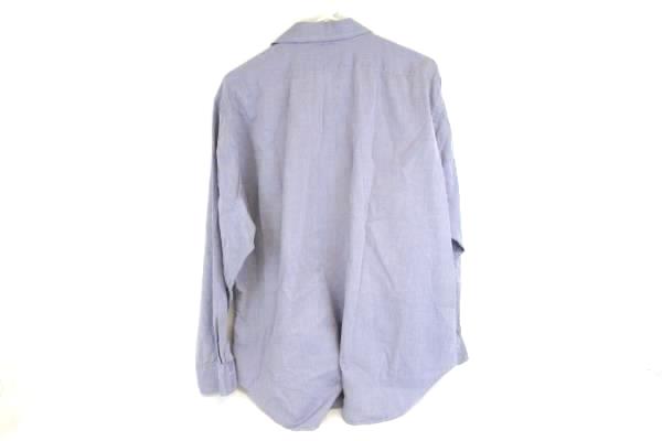 Polo By Ralph Lauren Blue Long Sleeve Button Up Shirt 100% Cotton Mens 17 34/35