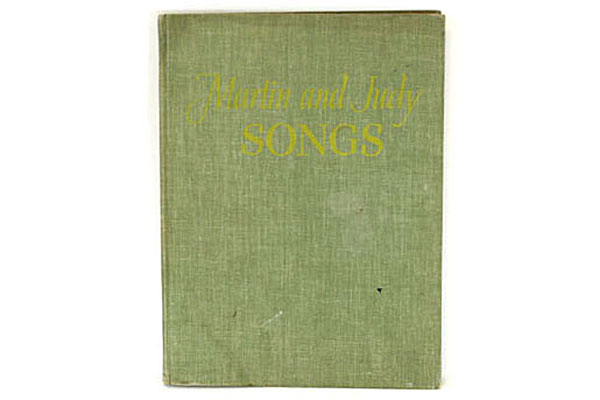 Martin and Judy Songs 1948 Songbook