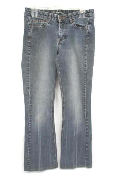 Riders Vintage Distressed Denim Boot Cut Flare Stretch Jeans Women's Juniors 7