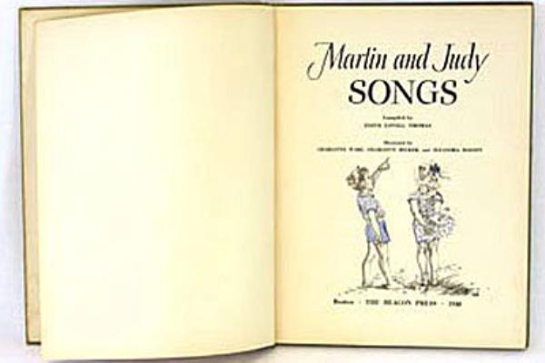 Martin and Judy Songs 1948 Songbook