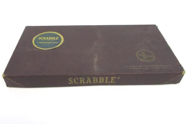 Vintage Scrabble Crossword Game - Selchow & Righter