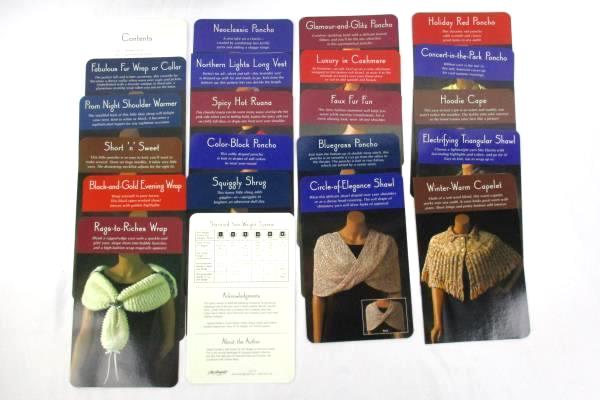 2005 The Little Box Of Knitted Ponchos And Wraps By Sandy Scoville