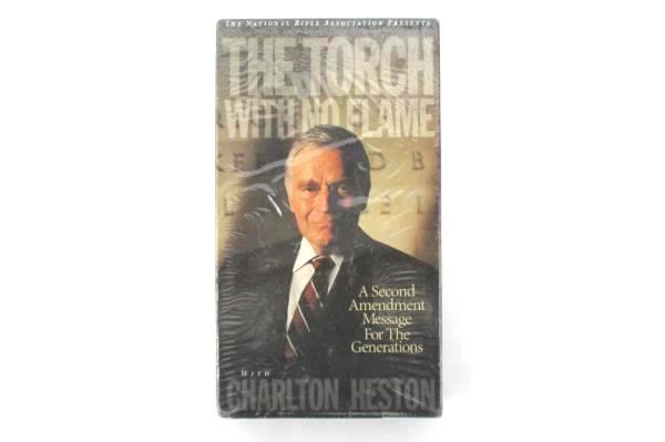 1996 VHS The Torch With No Flame -Second Amendment Message With Charlton Heston