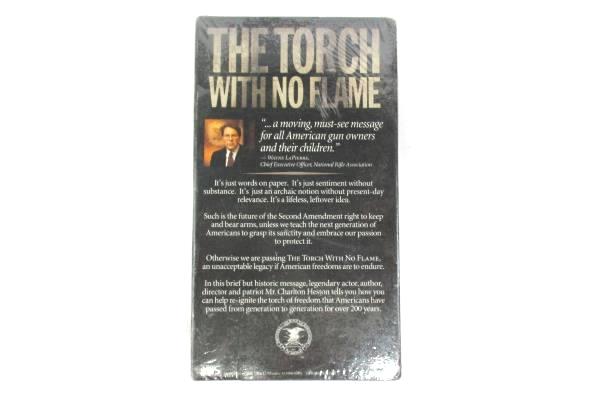 1996 VHS The Torch With No Flame -Second Amendment Message With Charlton Heston