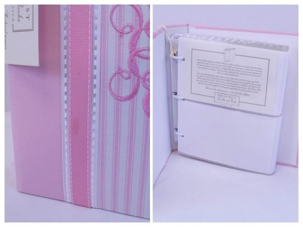 Molly West Handbound Photo Album & Brag Book Set w/ Boxes Unused