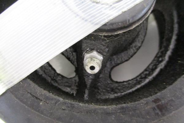 Lot of 10 Heavy Zero Turn 5" Castor Mower Wheels & Tire