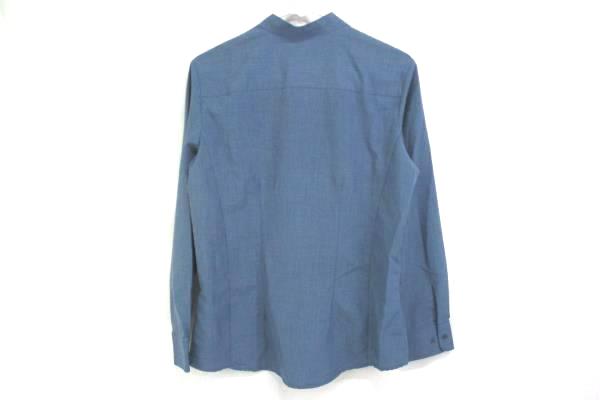 Edwards Garment Women's Ladies Batiste Riviera Blue Casino Shirt Size M 5395-406