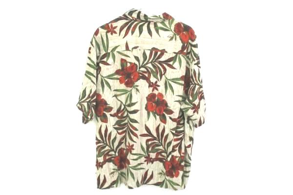 Mens Button Up Casual Shirt Hawaiian Print By Puritan Size XL