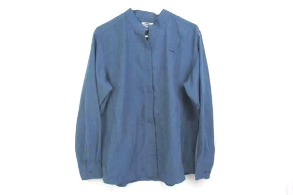 Edwards Garment Womens Ladies Batiste Riviera Blue Casino Shirt Size XL 5395-406