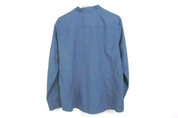Edwards Garment Womens Ladies Batiste Riviera Blue Casino Shirt Size XL 5395-406