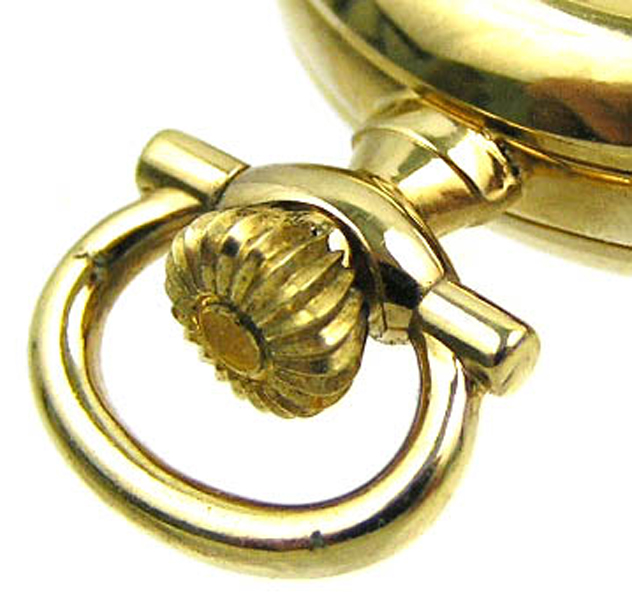 BERNEY Swiss PENDANT WATCH Gold Overlay US DIME