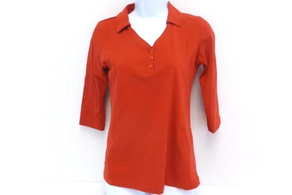 Lot 2 Gabrielle Rohde-Royce Tops Pink Red 3/4 Sleeve Stretch V Neck Women's XS