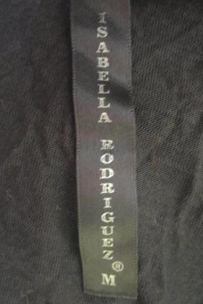 Woman's Black Light Weight See Through Cardigan Vest By Isabella Rodriguez SZ M