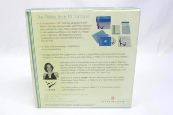 2003 The Pilates Body Kit Interactive Fitness File Home Travel By Brooke Siler