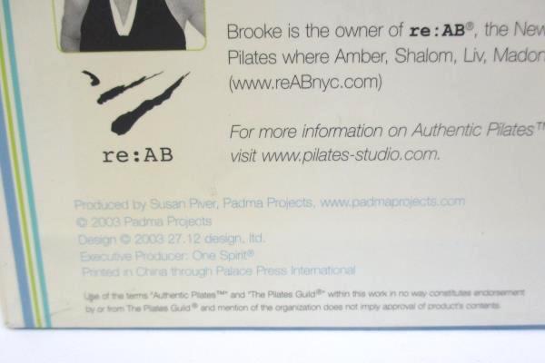 2003 The Pilates Body Kit Interactive Fitness File Home Travel By Brooke Siler