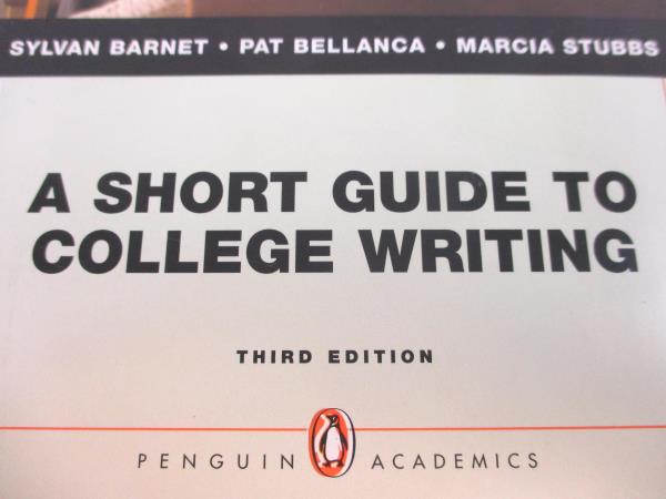 A Short Guide to College Writing 3rd Edition Penguin Academics