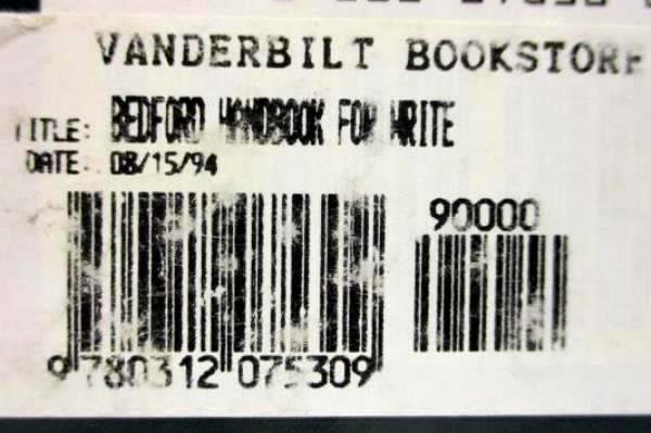 The Bedford Handbook for Writers 4th Edition Diana Hacker 1992